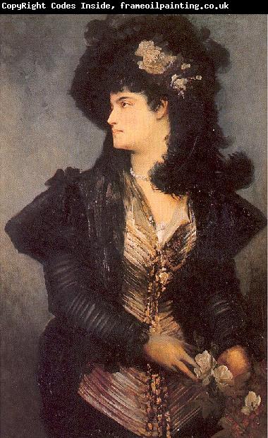 Makart, Hans Portrait of a Lady
